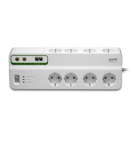 APC Performance SurgeArrest 8 outlets with Phone & Coax Protection (PMF83VT-GR)