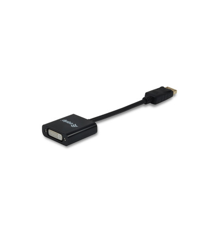 Adaptador EQUIP DisplayPort DVI M/F Preto - 133431 - Levante já em loja